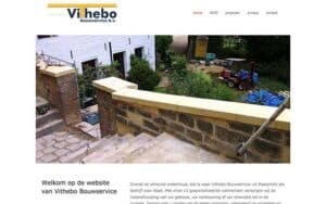 Vithebo bouwservice - website